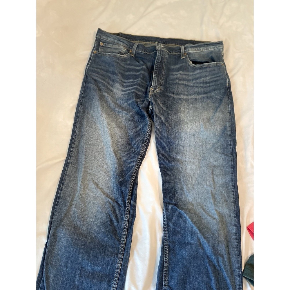Levi's 559 Regular Fit Straight Leg Medium Wash Denim Jeans Men's Size 40 X 32